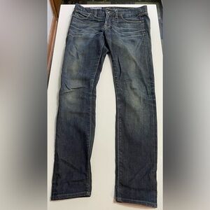 Madewell Slim Selvedge Jeans Dark Wash: Cone sz 28